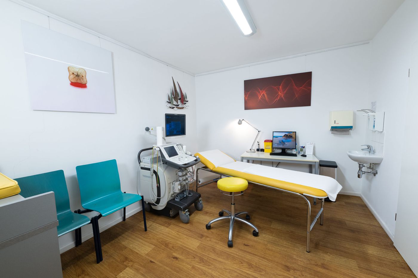 Praxis Dr. Schoof Untersuchungsraum