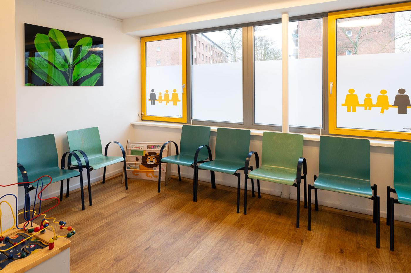 Wartezimmer 2 Praxis Dr. Schoof