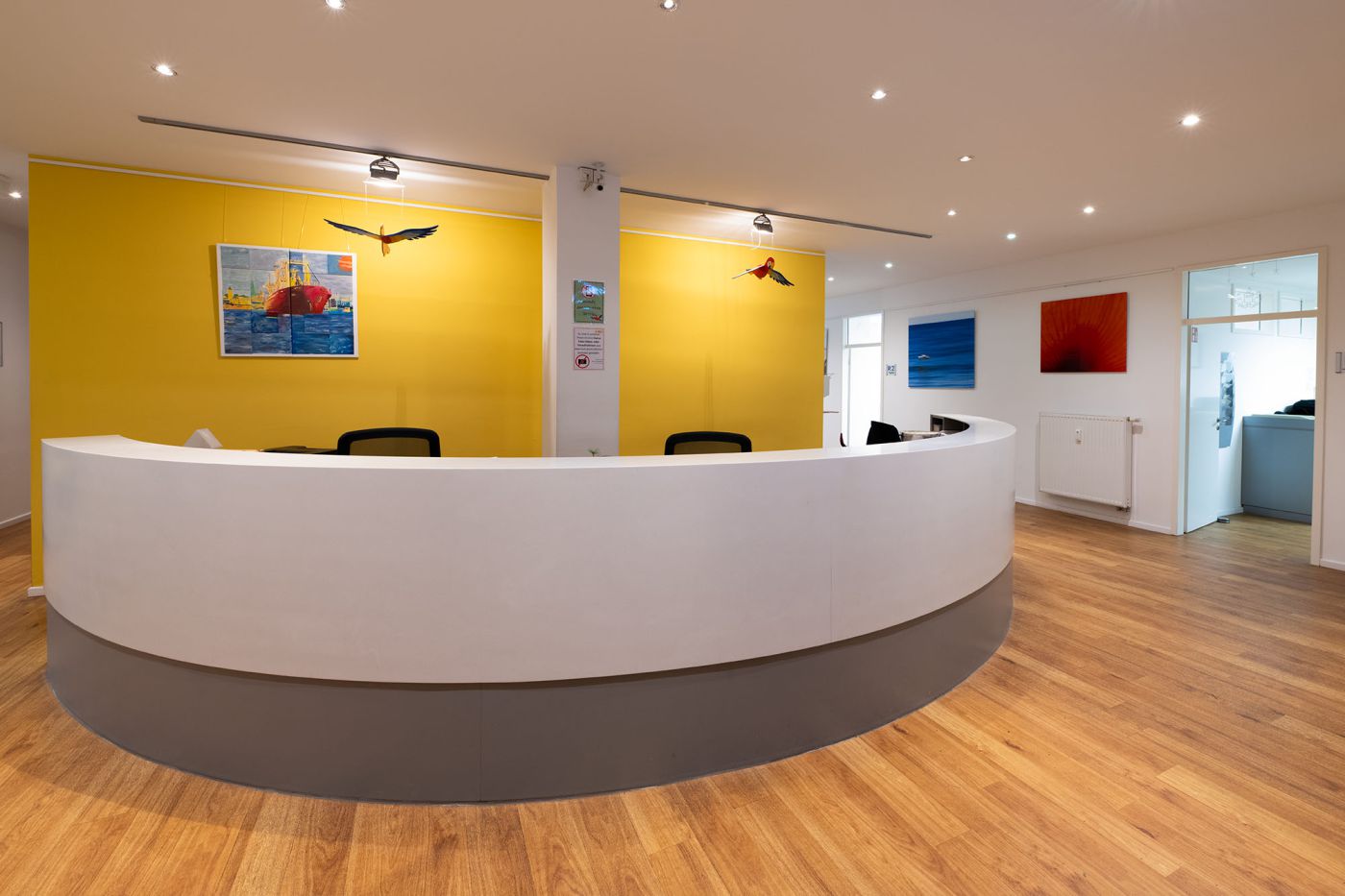 Praxis Dr. Schoof Empfang