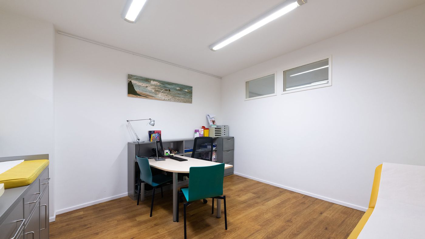 Praxis Dr. Schoof Untersuchungsraum